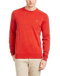 Pull à col rond rouge Ben Sherman
