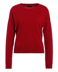 Pull à col rond rouge DAY