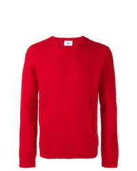 Pull à col rond rouge Dondup
