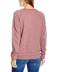 Pull à col rond rouge Lee