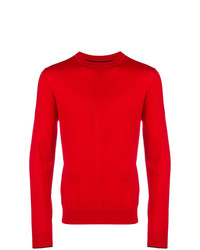 Pull à col rond rouge Ps By Paul Smith