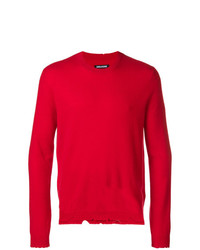 Pull à col rond rouge Zadig & Voltaire
