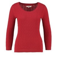 Pull à col rond rouge Zalando Essentials