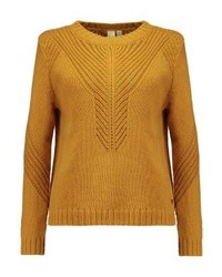 Pull à col rond tabac Roxy