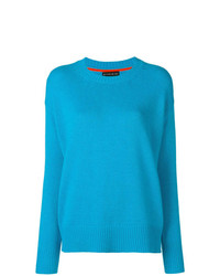 Pull à col rond turquoise Etro
