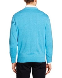 Pull à col rond turquoise Gant