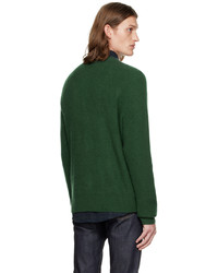 Pull à col rond vert foncé rag & bone