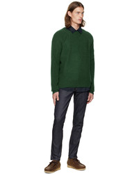 Pull à col rond vert foncé rag & bone