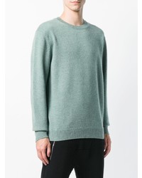 Pull à col rond vert menthe DSQUARED2