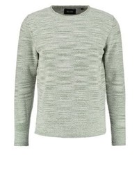 Pull à col rond vert menthe ONLY & SONS