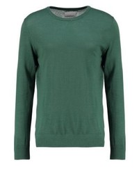 Pull à col rond vert Samsøe & Samsøe