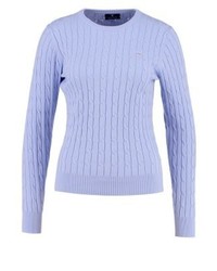 Pull à col rond violet clair GANT