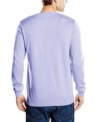Pull à col rond violet clair Tom Tailor