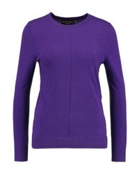 Pull à col rond violet Banana Republic