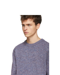 Pull à col rond violet Paul Smith