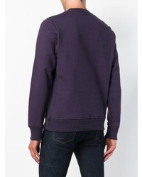 Pull à col rond violet Ps By Paul Smith