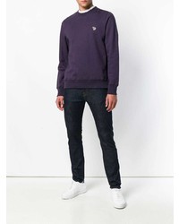 Pull à col rond violet Ps By Paul Smith