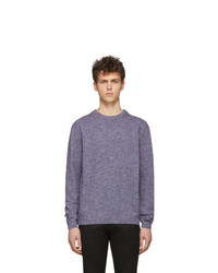 Pull à col rond violet Paul Smith