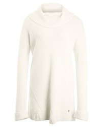 Pull à col roulé beige Taifun