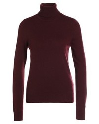 Pull à col roulé bordeaux Repeat