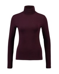 Pull à col roulé bordeaux Zalando Essentials
