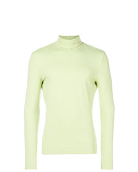 Pull à col roulé chartreuse Calvin Klein 205W39nyc