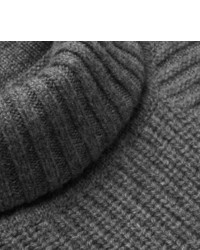 Pull à col roulé en laine gris foncé Belstaff