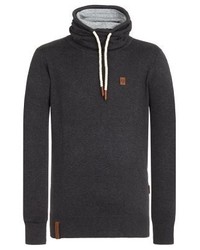 Pull à col roulé gris foncé Naketano