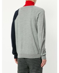 Pull à col roulé gris Band Of Outsiders