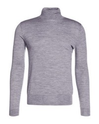 Pull à col roulé gris Falke