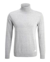 Pull à col roulé gris Lindbergh