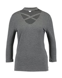 Pull à col roulé gris Only