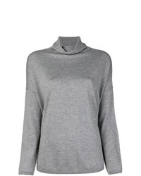 Pull à col roulé gris Snobby Sheep