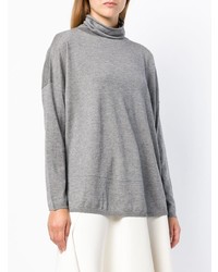 Pull à col roulé gris Snobby Sheep