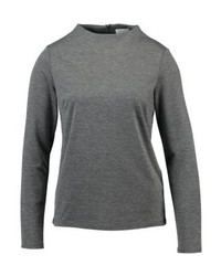 Pull à col roulé gris Vila