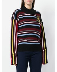 Pull à col roulé imprimé multicolore JW Anderson