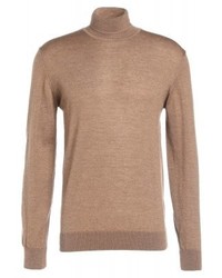 Pull à col roulé marron clair Tiger of Sweden