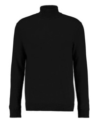 Pull à col roulé noir Esprit