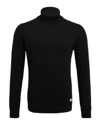 Pull à col roulé noir Lindbergh