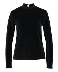 Pull à col roulé noir Only