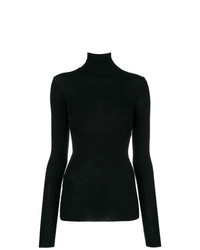 Pull à col roulé noir Pinko