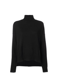 Pull à col roulé noir Pinko