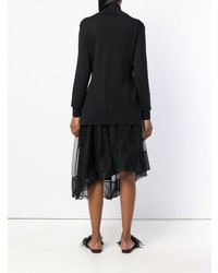 Pull à col roulé noir Simone Rocha