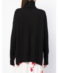 Pull à col roulé noir Pinko