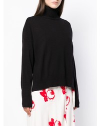 Pull à col roulé noir Pinko