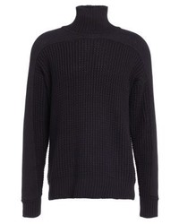 Pull à col roulé noir Won Hundred