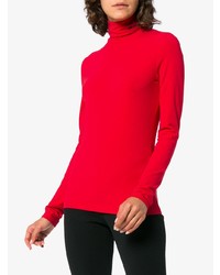 Pull à col roulé rouge Calvin Klein 205W39nyc