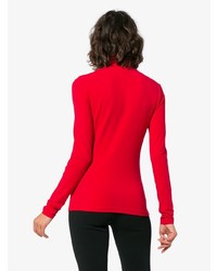 Pull à col roulé rouge Calvin Klein 205W39nyc