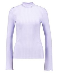 Pull à col roulé violet clair MOVES