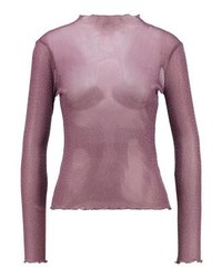 Pull à col roulé violet clair NA-KD